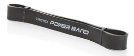Juosta mankštai GYMSTICK Mini Power Band, Medium, vidutinė, juoda