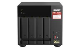 Tinklo duomenų saugykla (NAS) QNAP  4-Bay QTS and QuTS hero NAS  TS-473A-8G  Up to 4 HDD/SSD Hot-