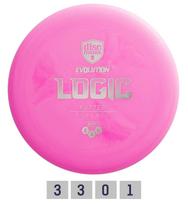 Diskgolfo diskas Putter SOFT EXO LOGIC Evolution Pink