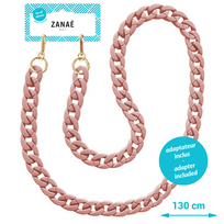 Telefono grandinėlė Zanaé Mate blush, L