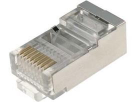 RJ45 jungtis ekranuota 100 vnt