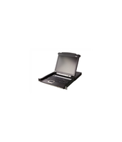 Aten | 8-Port PS/2-USB VGA 17" LCD KVM Switch with Daisy-Chain Port and USB Peripheral Support | CL5708M