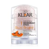 DEOKLEAR mineralinis dezodorantas 70 g. (Oda Šviesi) - Spinduliavimo formulė su papajos ekstraktu 70 g.