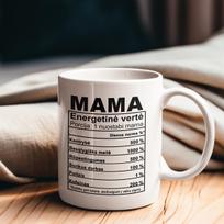 Puodelis "Mamos sudėtis"