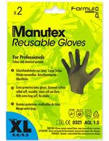 FormulPro lateksinės pirštinės Formulpro Manutex XL, rudos