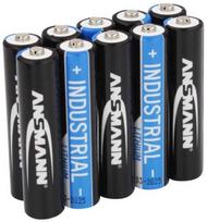 Ansmann 1501-0010, Vienkartinės baterijos, AAA, Ličio, 1,5 V, 10 vnt., Juoda