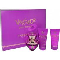Versace VERSACE SET (DYLAN PURPLE (W) EDP/S 50ML + PERFUMED BATH&SHOWER GEL 50ML + PERFUMED BODY LOTION 50ML) rinkinys