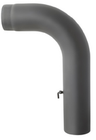 Aukšta alkūnė su sklende KGS150/90-CZ2/W