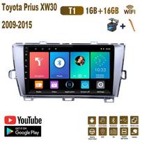 Android automobilinis radijas, skirtas Toyota Prius XW30 2009-2015 automobiliniam daugialypės terpės grotuvui GPS navigacijos galvos blokas WIFI 1+16GB