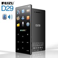 RUIZU D29 Bluetooth MP3 grotuvas nešiojamasis garso 8GB muzikos grotuvas su įmontuotu garsiakalbiu FM, įrašymo, elektroninės knygos, laikrodžio, žingsniamačio palaikymu juoda