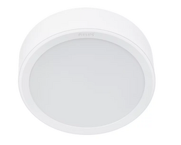 Paviršinė LED panelė PHILIPS MESON, 16,5W, 4000K,1300lm,apvali f., baltos sp.,ø17xh4,2cm