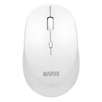 "marvo" pelė wm103wh, 1600dpi, 2,4 [ghz], optinė, 4 but., belaidė, balta, 1 vnt., aa, biuro, tylioji