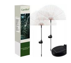 LED sodo šviestuvas su saulės baterija Gardlov, 2 vnt.