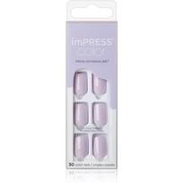 KISS imPRESS Color Short Priklijuojami nagai savaime prilimpantys Picture Purplect 30 vnt.