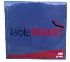 Multi „TableSMART“ servetėlės, 40x40 cm, 3 sluoksnių, tamsiai mėlynos, 12 pakelių po 100 vnt./dėžutėje