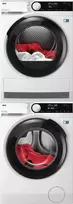 AEG LR734H86L 7000 Series Washing Machine and AEG TR834X85M 8000 Series Tumble Dryer