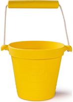 Silikoninis smėlio kibirėlis BIGJIGS Honey Yellow