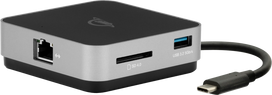 OWC DOCK USB-C TRAVEL DOCK E 6-PORT TRAVEL DOCK 100W- SPACE GRAY (ETHERNET)