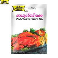 Lobo raudonojo vištienos padažo mišinys, nepridėta konservantų / Padaro 2-3 porcijas, 50 g 50 g