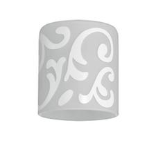 Eglo 90257 - Gaubtas MY CHOICE baltas ornamentas E14 diametras 7 cm