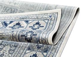 Narma kilimas Zahra sand blue, 80x125 cm