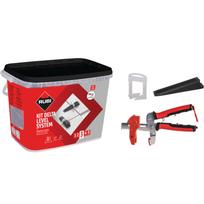 Plytelių montavimo sistema KIT DELTA LEVEL SYSTEM CLIP 1mm, V4; 3956 RUBI