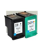 Kasetė rašaliniams spausdintuvams Analoog tintide komplekt HP 338 Black + HP 343 TriColor