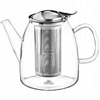 Wilmax arbatinukas, 600 ml, 600 ml terminis stiklinis arbatos ir žolelių virimo aparatas