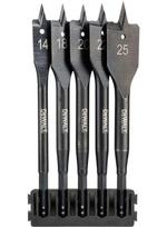 Plunksninių grąžtų rinkinys medienai DeWalt DT70833-QZ; 14-25 mm; 5 vnt.