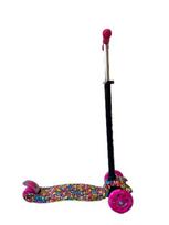 Triratis paspirtukas Scooter, rožinis