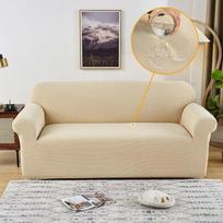 Neperšlampami stori sofos užvalkalai svetainei žakardo vienspalviai sofos užvalkalai kampiniai sofos užvalkalai L formos sofos apsauga 1vnt 1-Seat 90-140cm