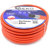 Dujinė žarna propanas-butanas 9x3mm 25m GEKO