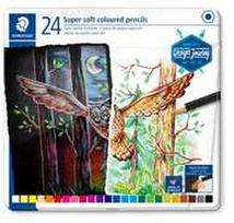 Staedtler - Soft Colored Pieštukas, 24 pcs (149C M24)