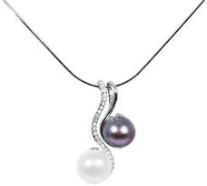 Jwl Luxury Pearls Perlų karoliai 3in1 JL0540 (grandinė, pakabukas, pakabukas)