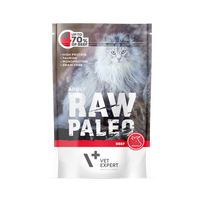 Raw Paleo adult cat – konservuotas pašaras su jautiena 100g x 12 vnt.