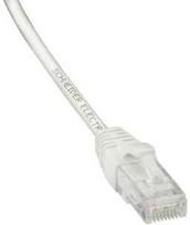 LAURITZ KNUDSEN jungiamasis kabelis Actassi® cat 6 F/UTP 28AWG, ilgis: 1,0 m, spalva: balta, LSZH apvalkalas su lietomis movomis abiejuose galuose