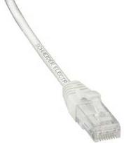 LAURITZ KNUDSEN jungiamasis kabelis Actassi® cat 6 F/UTP 28AWG, ilgis: 0,5 m, spalva: balta, LSZH apvalkalas su vientisai išlietomis movomis abiejuose galuose
