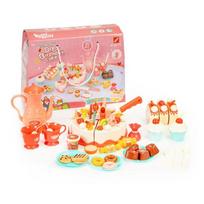 Plastikinis 82 Dalių Gimtadienio skanėstų rinkinys EcoToys
