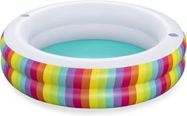 Pripučiamas baseinas Bestway Rainbow Dreams, 206x51 cm