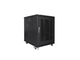 Serverio spinta Lanberg  Rack cabinet 19" free-standing 15U/600x800 (flat pack) with mesh door  FF