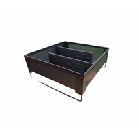 Kvadratinis šalto rūkymo generatorius keraminėms kepsninėms ar rūkykloms 23x11cm