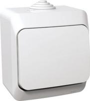 Intermediate switch IP44 white Cedar Plus WDE000570 | 3303432400200