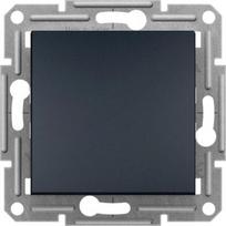 Switch, 1-gang, without frame, anthracite, Asfora EPH0100371 | 3606480729249