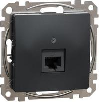 1xRJ45 DATA outlet CAT5E UTP, anthracite Sedna Design SDD114451 | 3606481467171