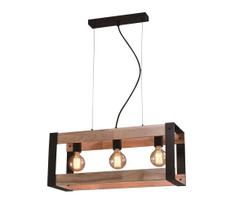 Pakabinamas sietynas VARNA 3xE27/40W/230V ąžuolas
