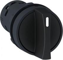 Selector switch - Ø 22 - black - standard handle - 2 positions - 1 NO XB7ND21 | 3606480470240