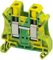 Linergy earth terminal block, 10mm2 76A single-level 1x1 screw, green-yellow. range: Linergy - product name: TR - product or component type: terminal block - device short name: TRV - terminal block type: protective earth - mounting mode: clip-on - no NSYTRV102PE | 3606480532115
