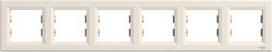 6 set frame horizontal cream Asfora EPH5800623 | 3606480527272