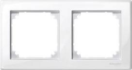 Double frame, white Merten SystM M-Smart MTN478219 | 3606485096421