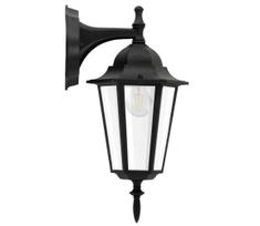 Lauko sieninis šviestuvas 1xE27/20W/230V IP43 juoda
